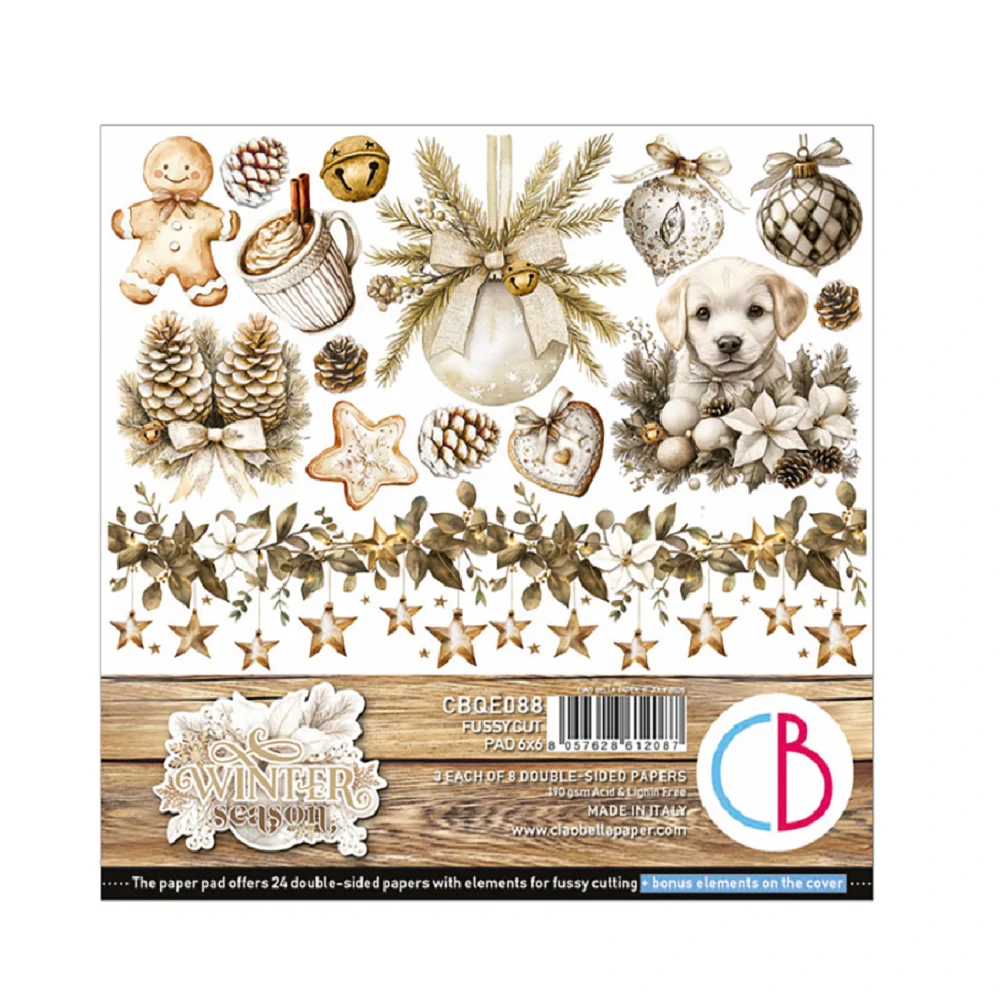 Ciao Bella Scrapbook papier Winter Season 6x6