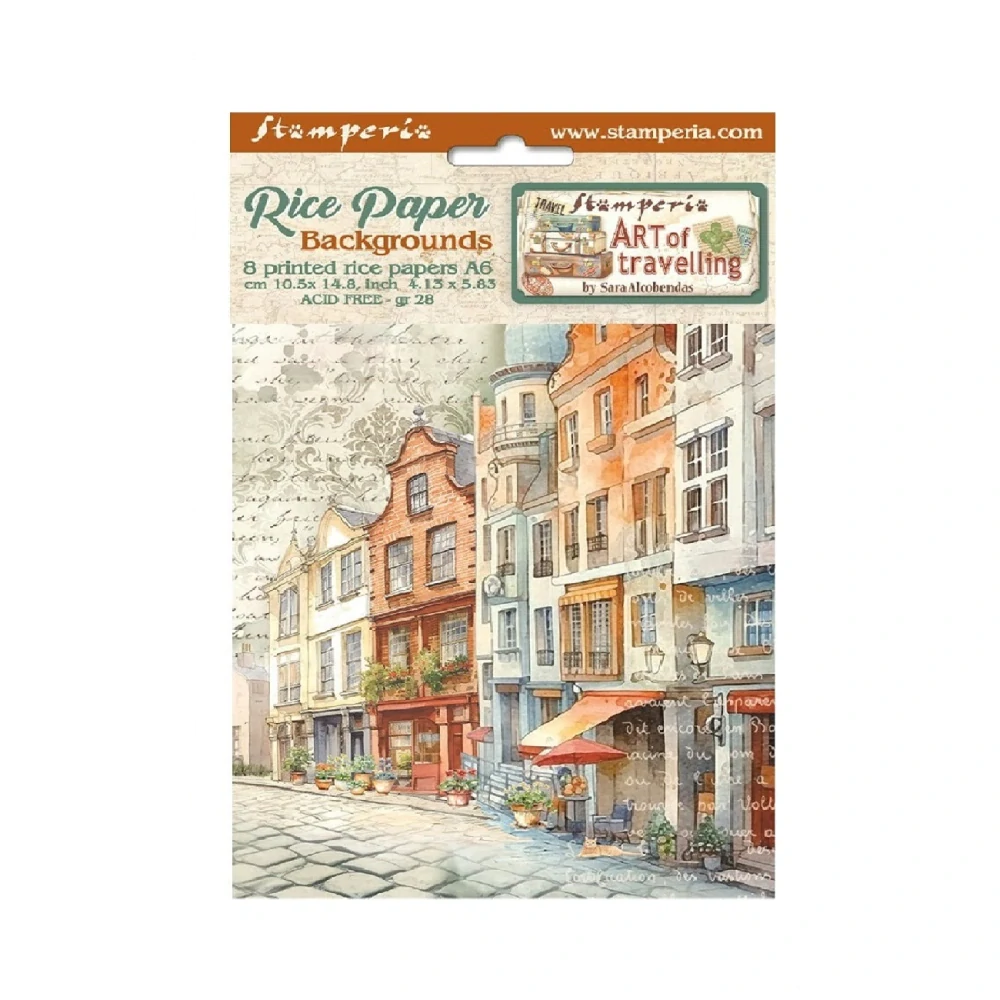 Ryžový papier Stamperia DFSAK6035