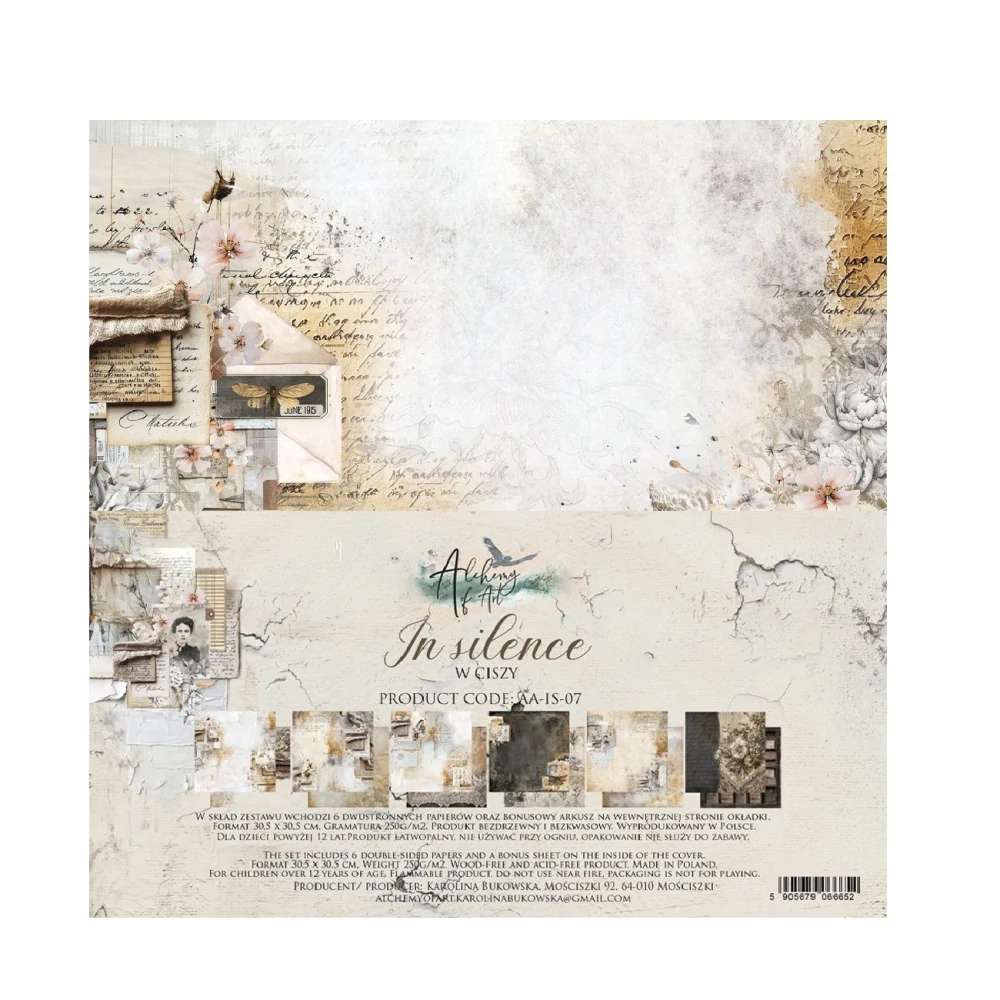 Alchemy of Art Scrapbook papier In Silence 12x12