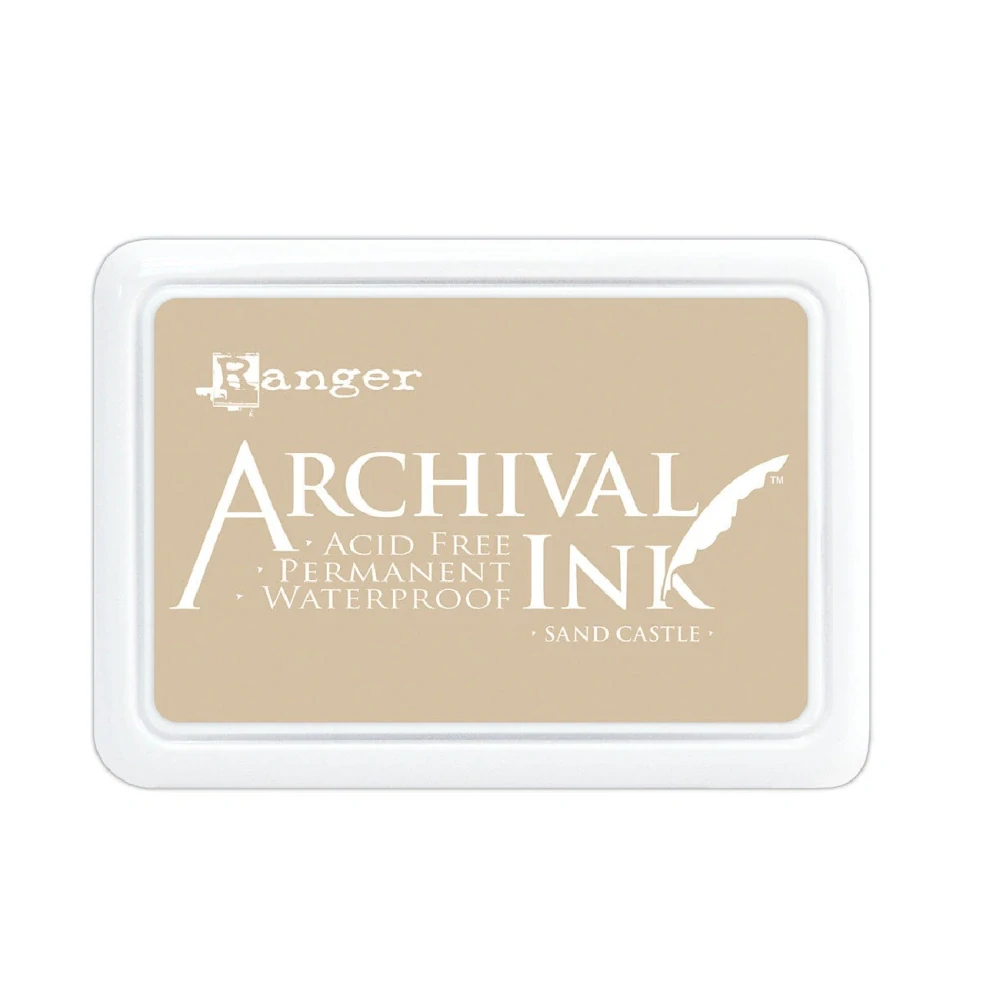 Ranger atramentová poduška Archival Ink Sand Castle