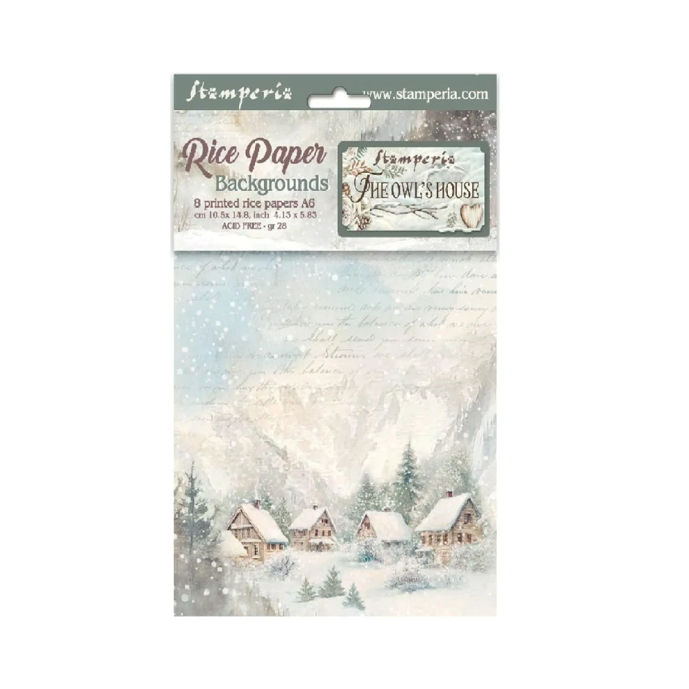 Ryžový papier Stamperia DFSAK6044