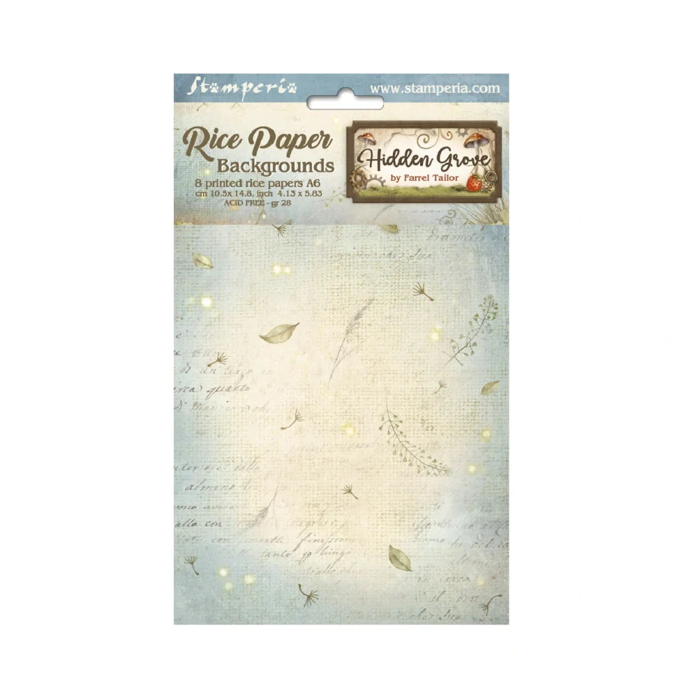 Ryžový papier Stamperia DFSAK6038