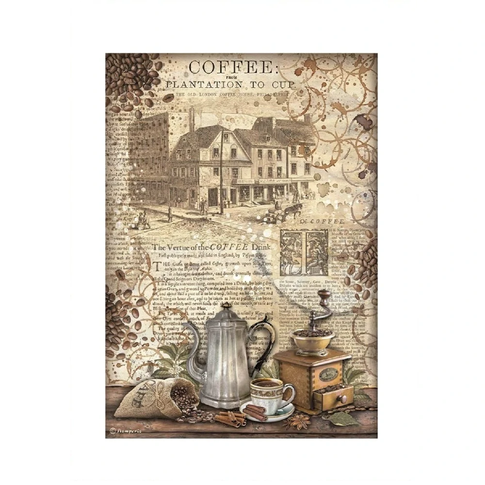 Ryžový papier Stamperia DFSA4825