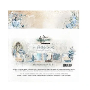 Alchemy of Art Scrapbook papier In Frosty Colors 8x8