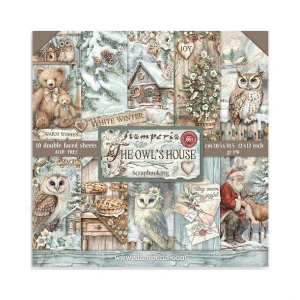 Stamperia Scrapbook papier – The Owl's House 12x12
