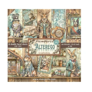 Stamperia Scrapbook papier – Alterego 12x12