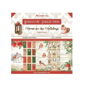 Stamperia Scrapbook papier – Home for the Holidays 12x12
