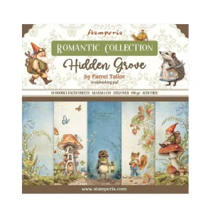 Stamperia Scrapbook papier – Hidden Grove 12x12