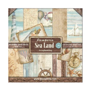 Stamperia Scrapbook papier – Sea Land 12x12