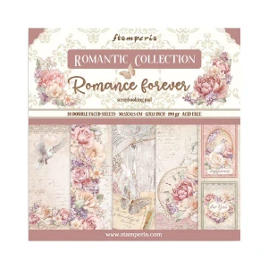 Stamperia Scrapbook papier – Romance Forever 12x12