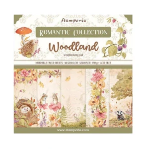 Stamperia Scrapbook papier – Woodland 12x12