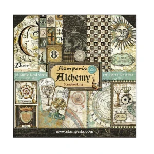 Stamperia Scrapbook papier – Alchemy 12x12