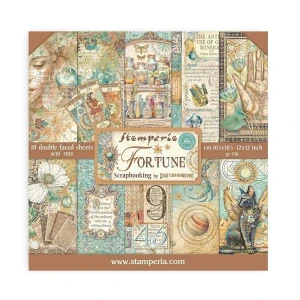 Stamperia Scrapbook papier – Fortune 12x12