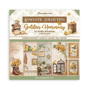 Stamperia Scrapbook papier – Golden Harmony 12x12
