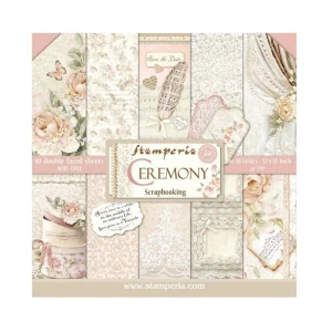 Stamperia Scrapbook papier – Ceremony 12x12