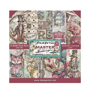 Stamperia Scrapbook papier – Master of Magic 12x12