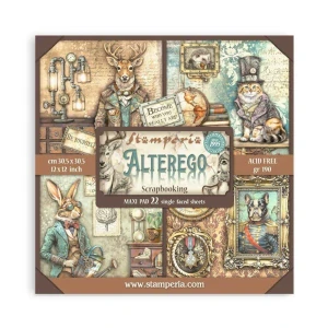 Stamperia Scrapbook papier – Alterego Maxi 12x12