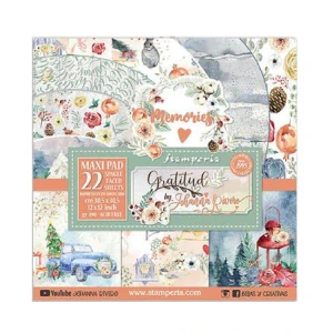 Stamperia Scrapbook papier – Gratitud Maxi 12x12