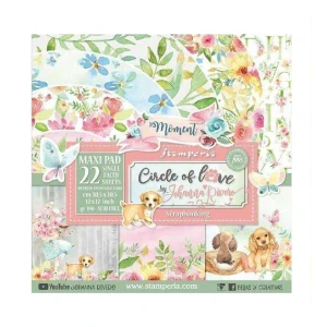 Stamperia Scrapbook papier – Circle of Love Maxi 12x12