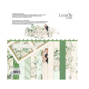 Lemoncraft Scrapbook papier Greenery 8x8
