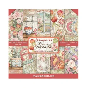 Stamperia Scrapbook papier – Casa Granada 12x12