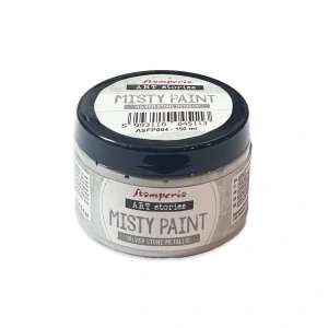 Stamperia Misty Paint 150ml - Silver stone metallic