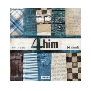 ScrapAndMe Scrapbook papier 4 him 12x12
