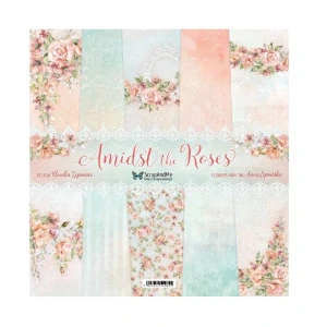 ScrapAndMe Scrapbook papier Amidst the Roses 12x12