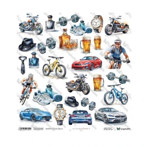 ScrapAndMe Scrapbook papier Elements 9 -  kusový