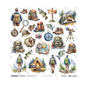 ScrapAndMe Scrapbook papier Elements 8 -  kusový