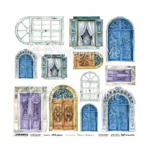 ScrapAndMe Scrapbook papier Doors & Windows 1 -  kusový