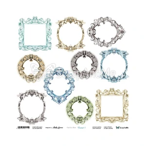 ScrapAndMe Scrapbook papier Frames 1 -  kusový