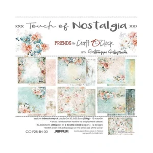 Craft O´ Clock Scrapbook papier - Touch of Nostalgia 12x12