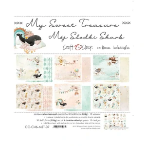 Craft O´ Clock Scrapbook papier - My Sweet Treasure 12x12