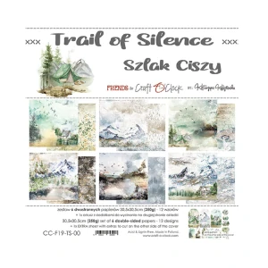 Craft O´ Clock Scrapbook papier - Trail of Silence 12x12