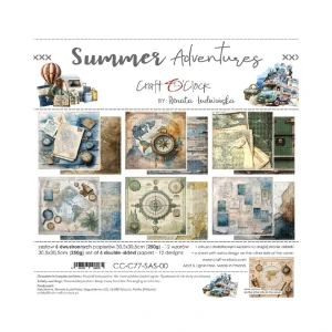 Craft O´ Clock Scrapbook papier - Summer Adventures 12x12