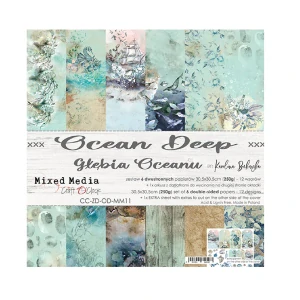 Craft O´ Clock Scrapbook papier - Ocean Deep 12x12