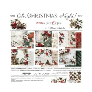 Craft O´ Clock Scrapbook papier - Oh, Christmas Night! 12x12