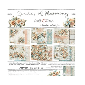 Craft O´ Clock Scrapbook papier - Sprites of Harmony 12x12