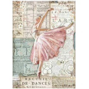 Ryžový papier Stamperia DFSA4543