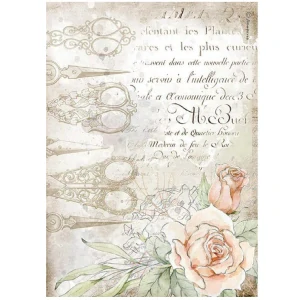 Ryžový papier Stamperia DFSA4565