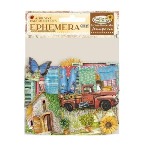 Stamperia SunFlower Art nálepky DFLCT20