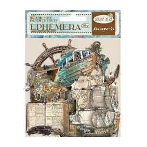 Stamperia Songs of the Sea nálepky DFLCT30