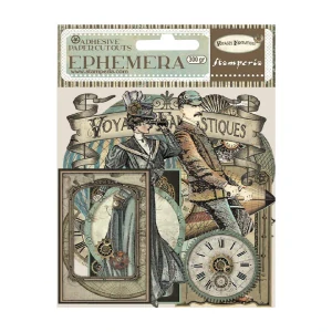 Stamperia Voyages Fantastiques nálepky DFLCT39