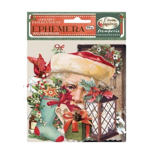 Stamperia Classic Christmas nálepky DFLCT08
