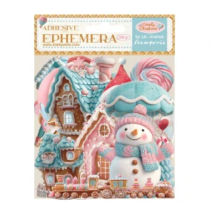 Stamperia Candy Christmas nálepky DFLCT66