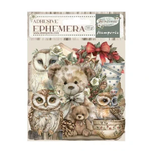 Stamperia The Owl's House nálepky DFLCT67