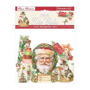 Stamperia Classic Christmas acetátové výrezy DFLDCP09