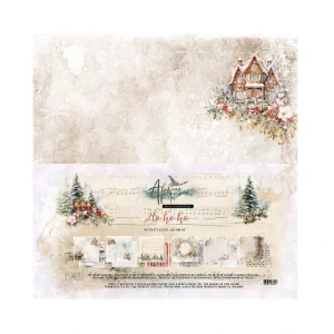 Alchemy of Art Scrapbook papier Ho, Ho, Ho 12x12