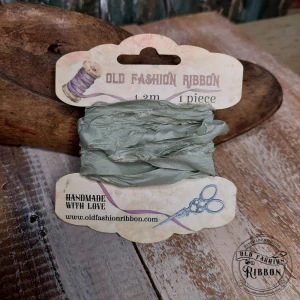 Old Fashion saténová stuha 57 Dirty Mint